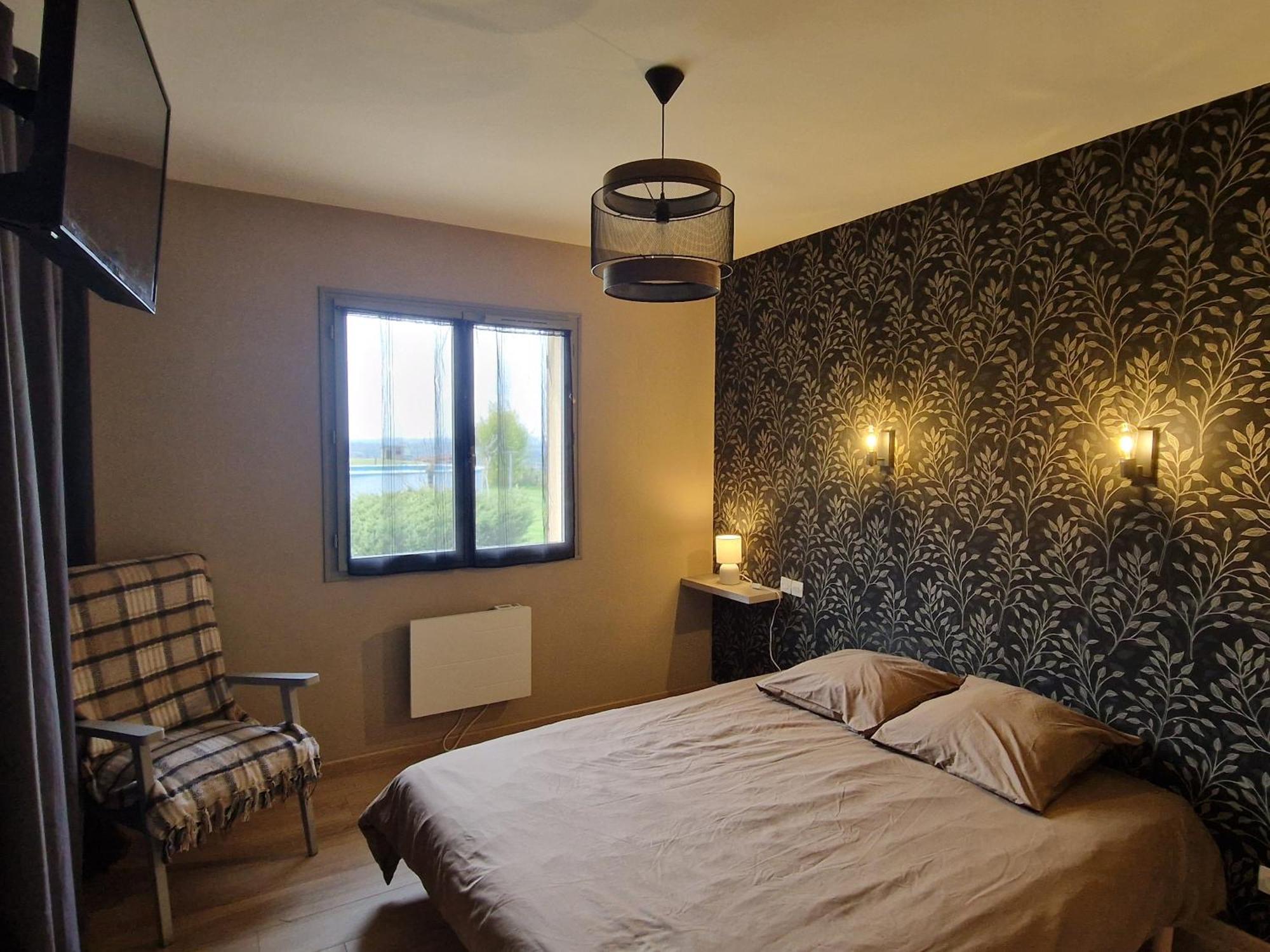 Chambre D'Hotes Saint-Martial-de-Valette Exteriör bild